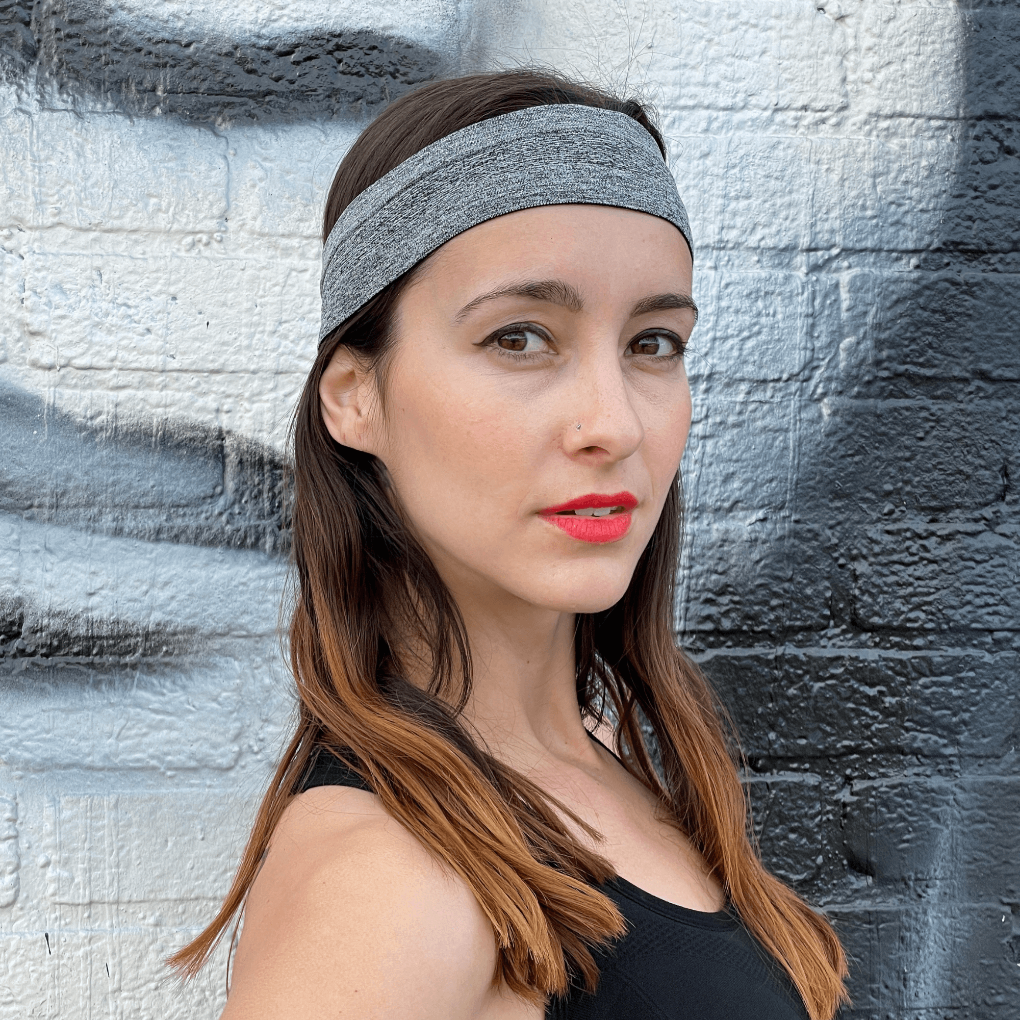 cardio cross-training headband – sport and fitness swe | dropsona - neutral - material texture