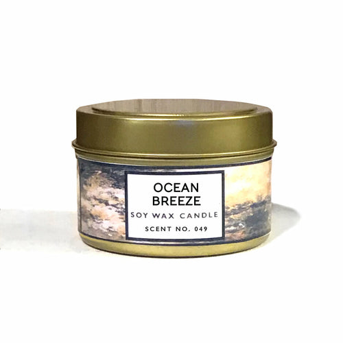 ocean breeze scented soy wax candle – sce | dropsona - neutral - material texture
