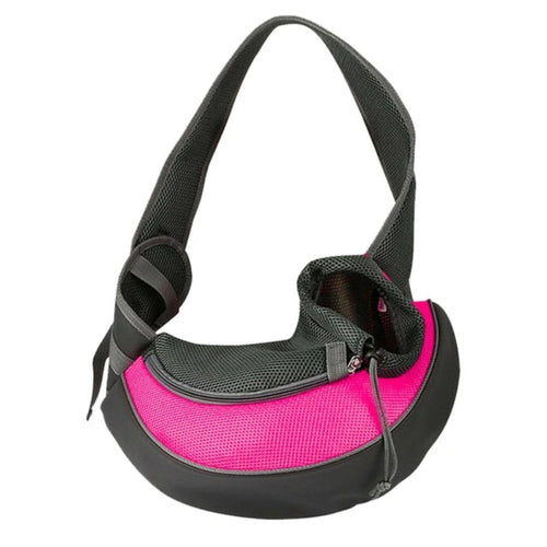 puppy or kitten travel shoulder bag – pet carrier shou | dropsona - neutral - usage example