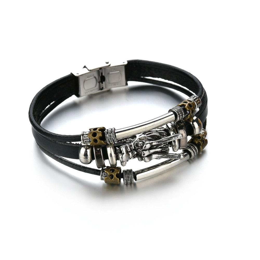 mens modern multilayered bracelet – this mod looking b | dropsona - neutral - packaging