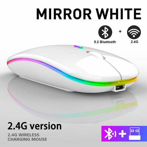 rgb wireless bluetooth mouse – this rechargeable w | dropsona - neutral - packaging