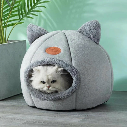 cozy 2-in-1 pet house bed – ¬† - 2-in-1, home can | dropsona - neutral - usage example