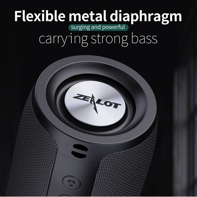 bluetooth portable subwoofer waterproof sound box spea | dropsona - neutral - material texture