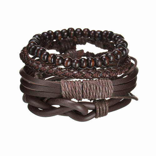 mens modern multilayered bracelet – this mod looking b | dropsona - neutral - usage example