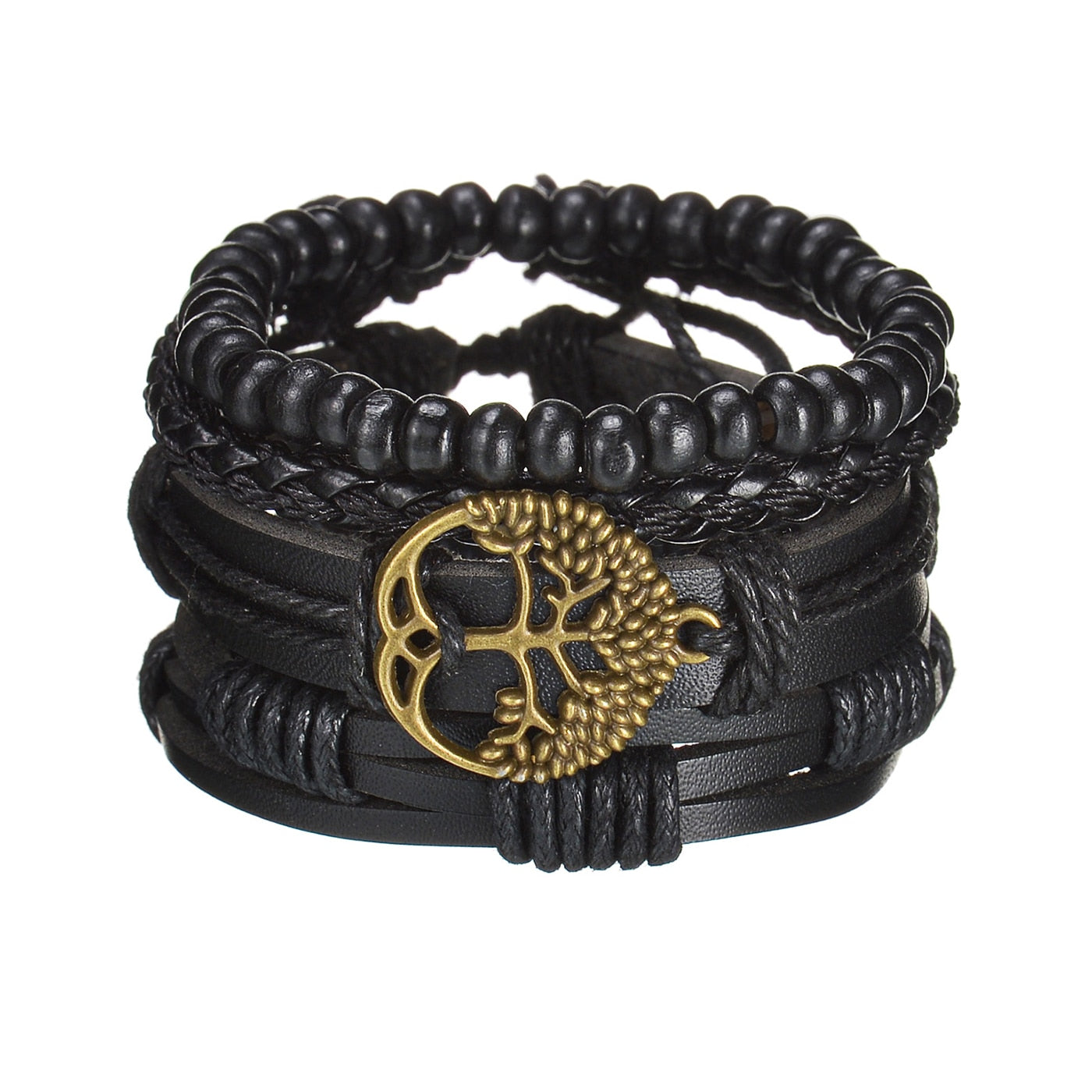 mens modern multilayered bracelet – this mod looking b | dropsona - neutral - usage example