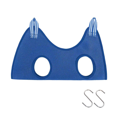 cat grooming restraint bag with hammock – breathable c | dropsona - neutral - usage example