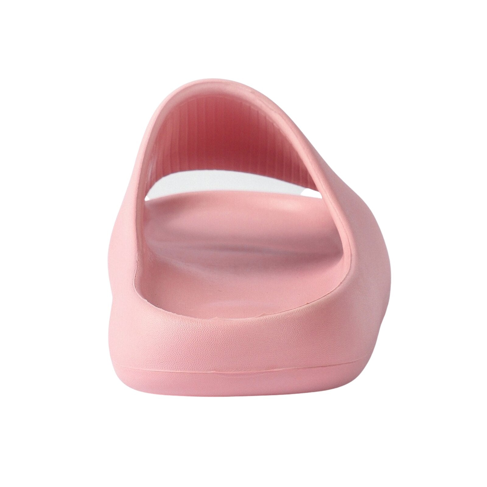 cloud pillow slippers for women - pink shower shoes fo | dropsona - neutral - close-up detail