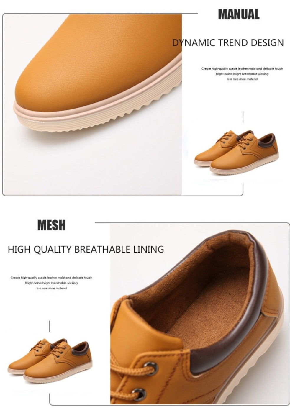 mens casual flat oxford sneakers – step out in style w | dropsona - neutral - close-up detail