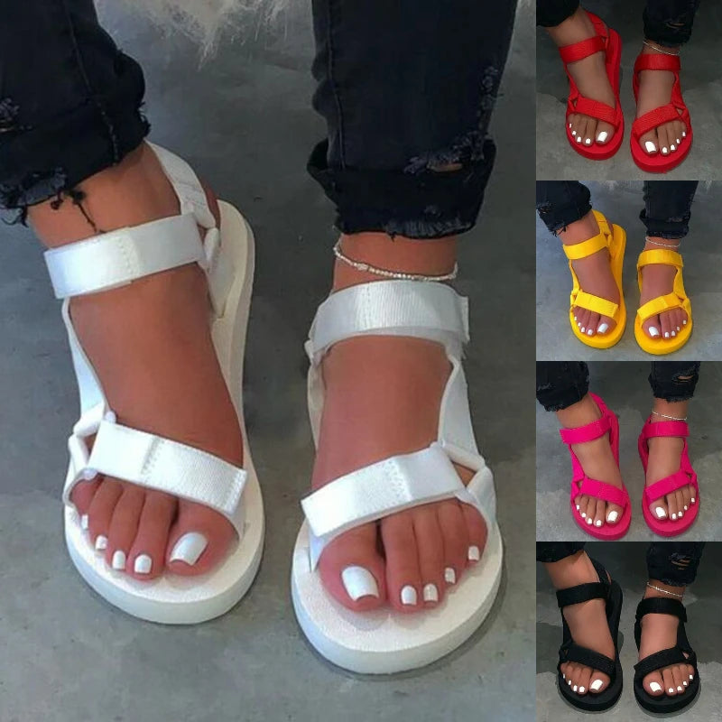 soft slip strap sandals – 100% brand new | dropsona - neutral - everyday use