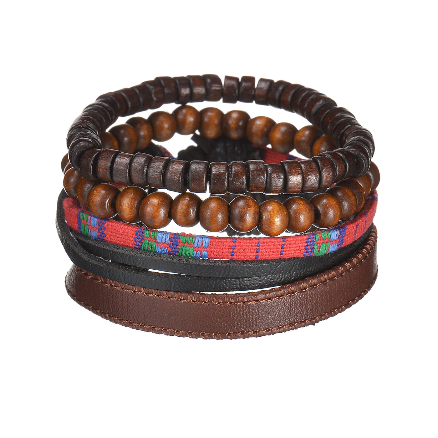 mens modern multilayered bracelet – this mod looking b | dropsona - neutral - packaging