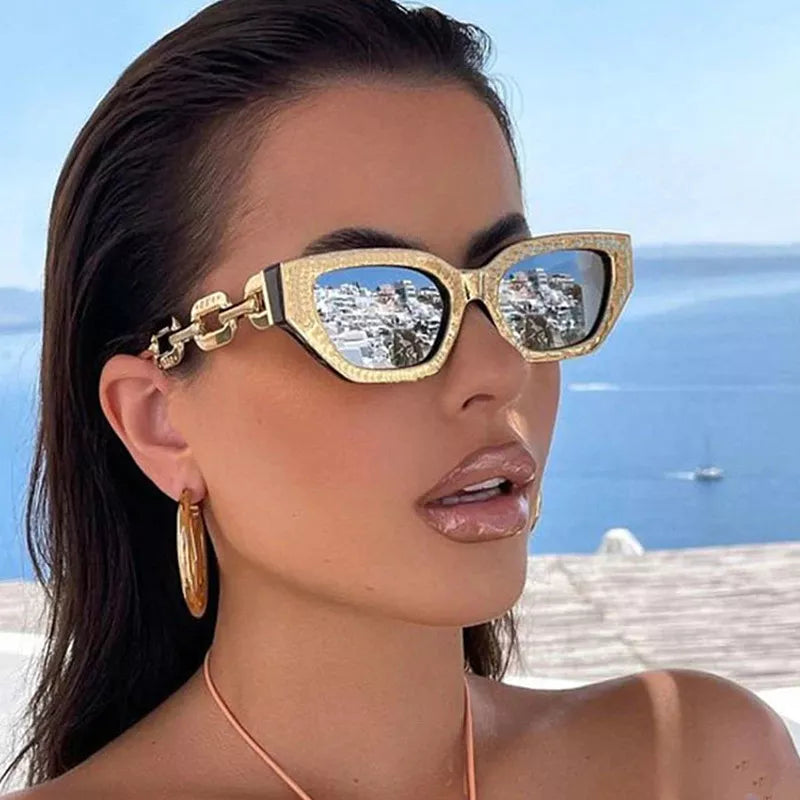 fashion cat eye sunglasses – the luxurious and vintage | dropsona - neutral - everyday use