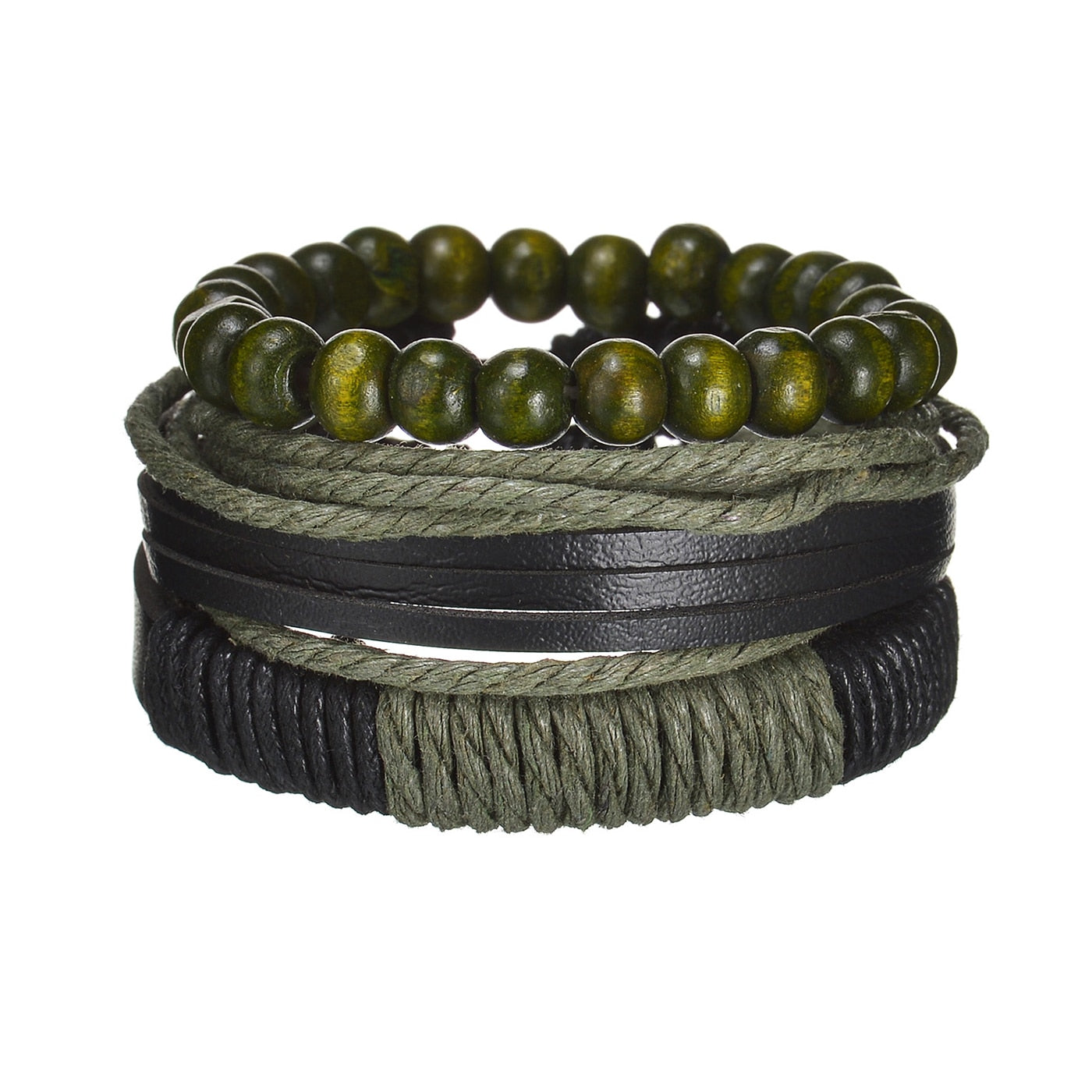 mens modern multilayered bracelet – this mod looking b | dropsona - neutral - usage example