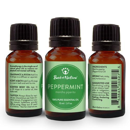 peppermint essential oil – description will | dropsona - neutral - everyday use