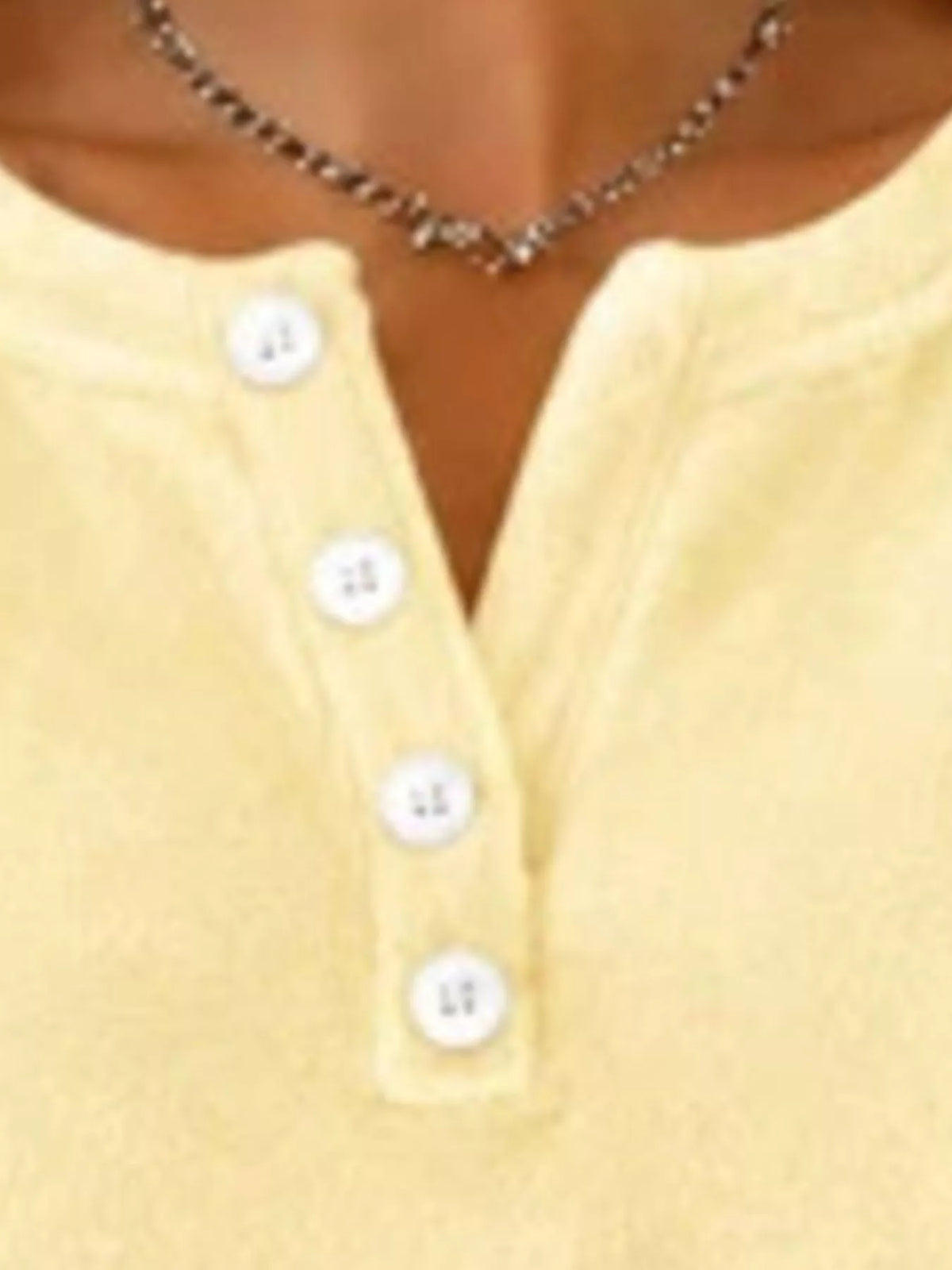 button detail dropped shoulder sweatshirt | dropsona - neutral - usage example