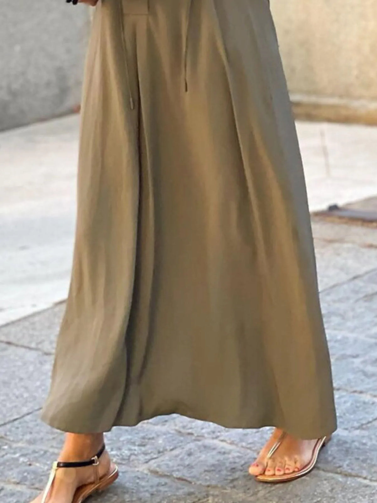 full size solid color maxi shirt dress plus size - material texture