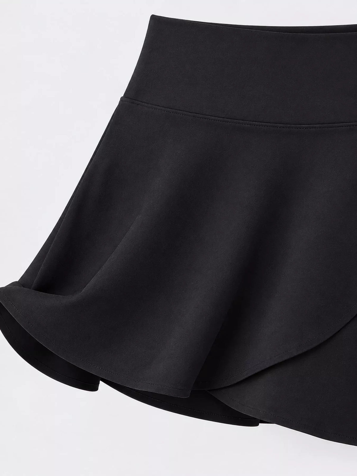 full size high-waisted flared athletic skirt with | dropsona - neutral - usage example