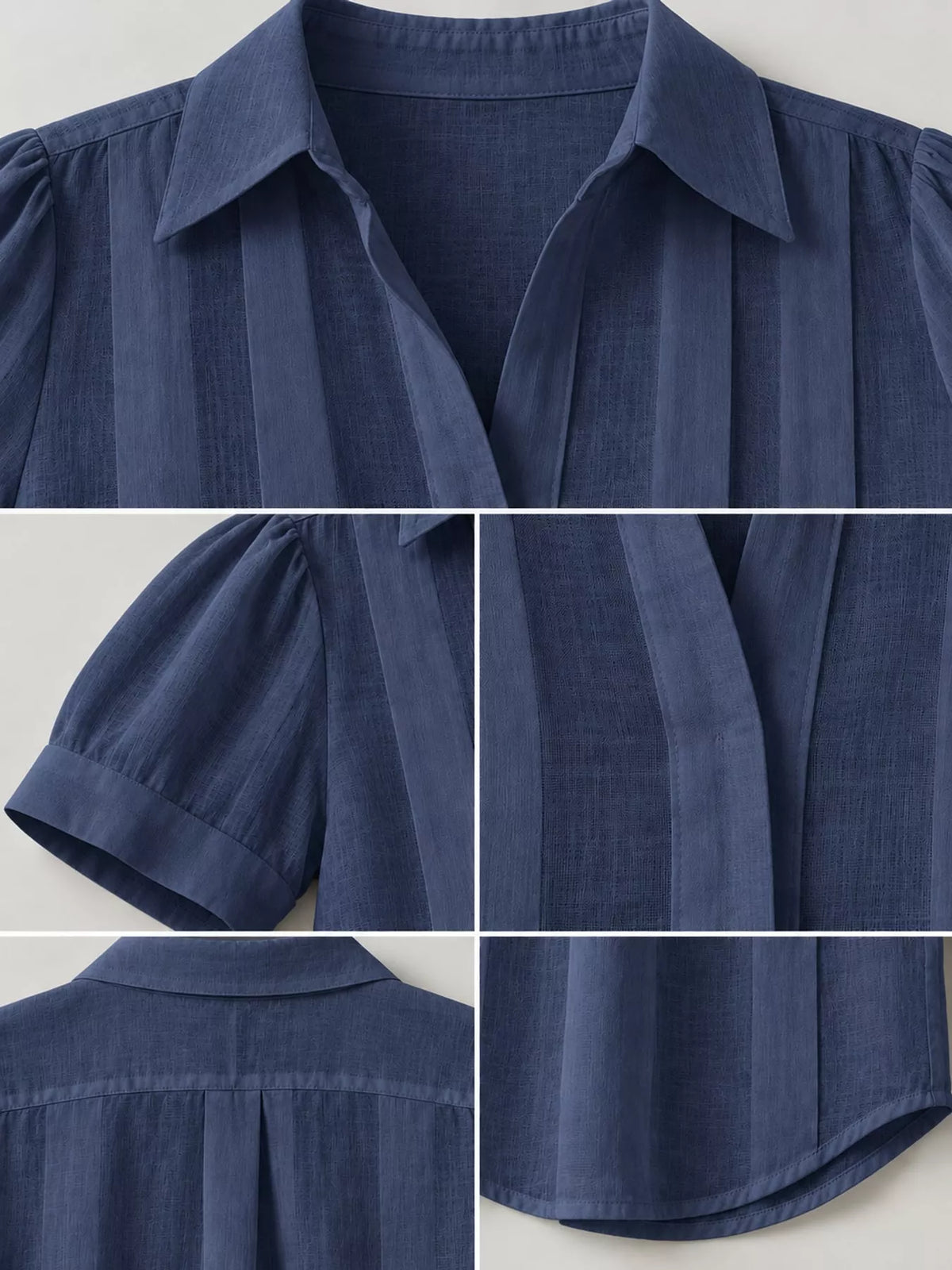 full size button up short sleeve shirt plus | dropsona - neutral - packaging