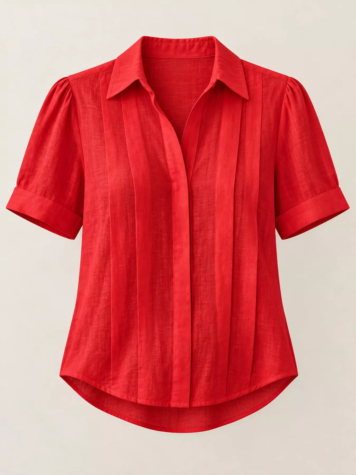 full size button up short sleeve shirt plus | dropsona - neutral - material texture