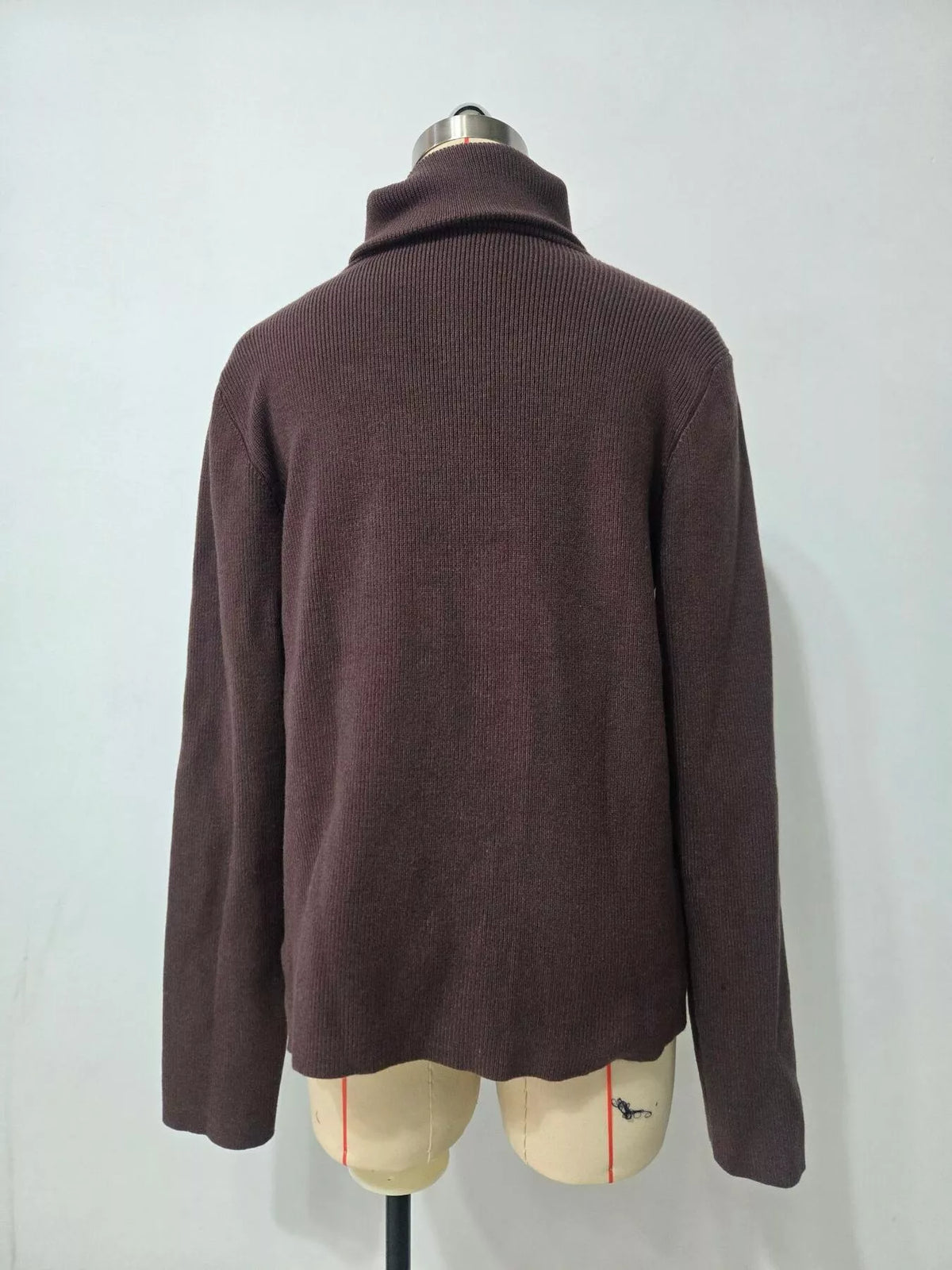 ribbed knit quarter-zip sweater – zipper | dropsona - neutral - packaging