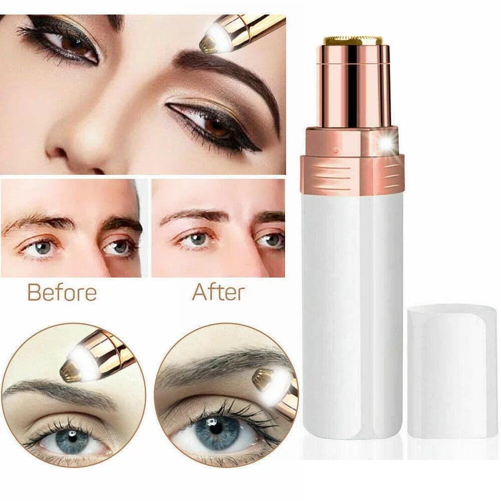 women's painless facial hair remover trimm | dropsona - neutral - size reference