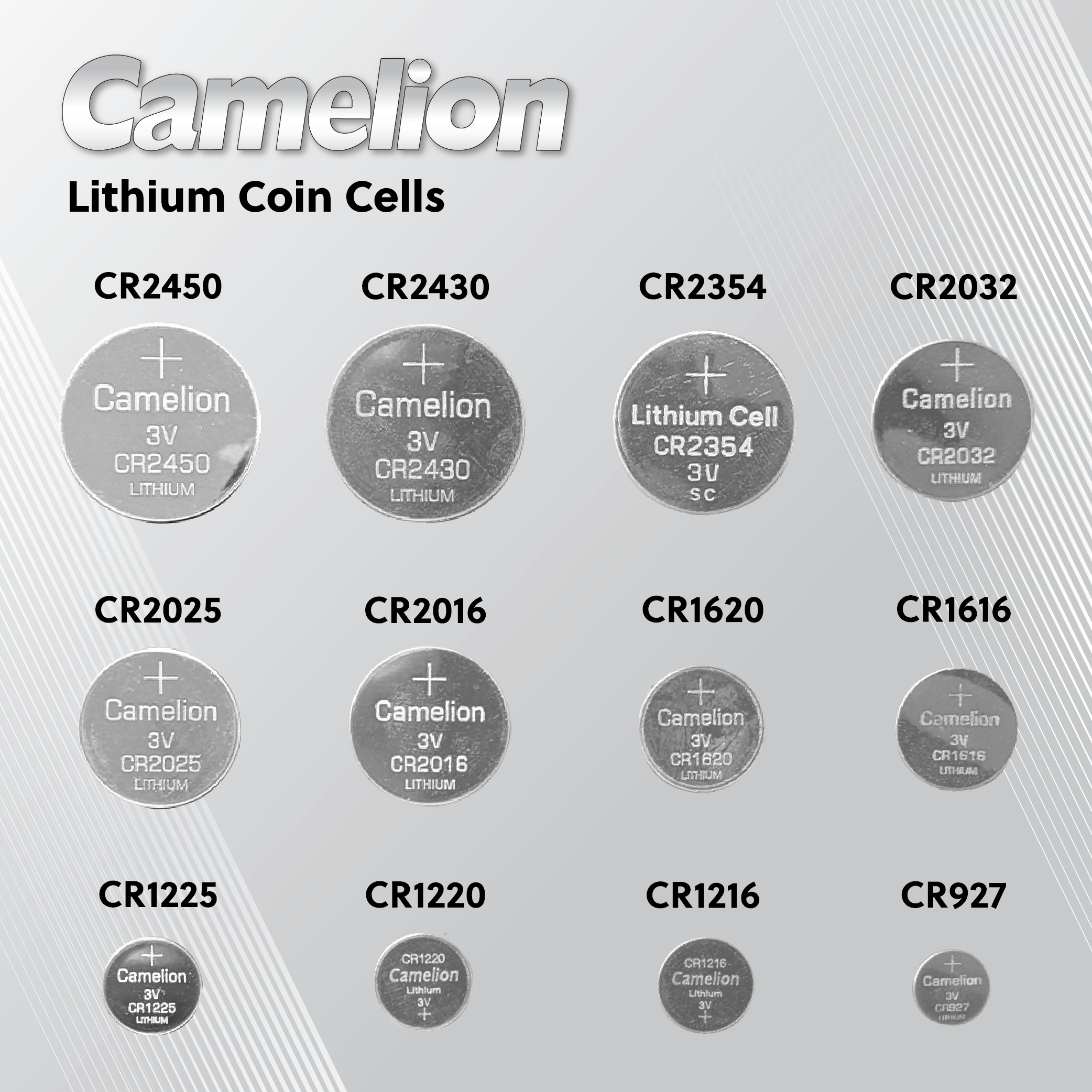 camelion cr2450 3v lithium primary coin cell battery ( | dropsona - neutral - close-up detail
