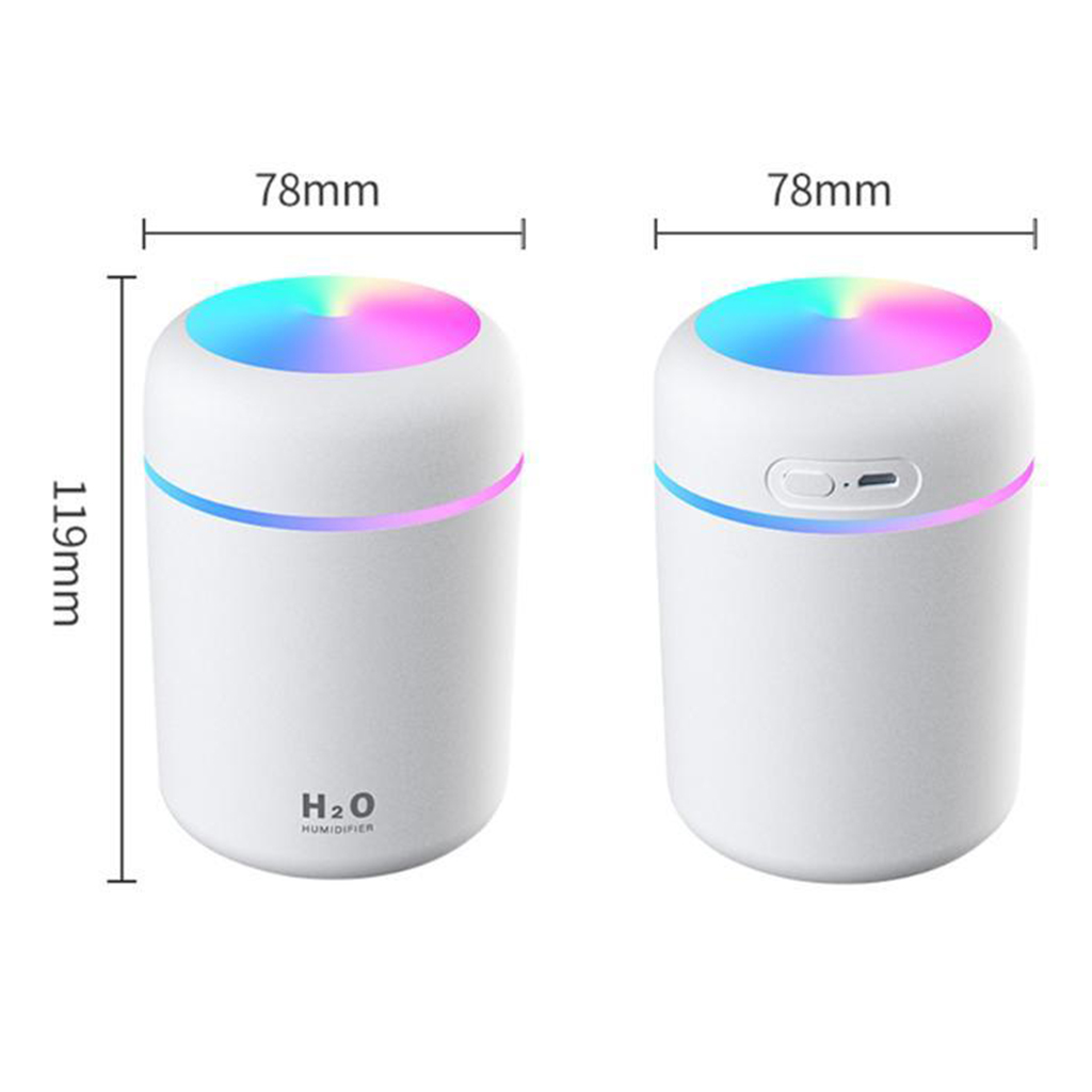 portable air humidifier aroma essential oil diffuser f | dropsona - neutral - size reference
