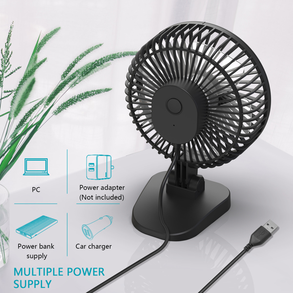 3 speeds mini portable usb desk fan – description: 【sm | dropsona - neutral - material texture