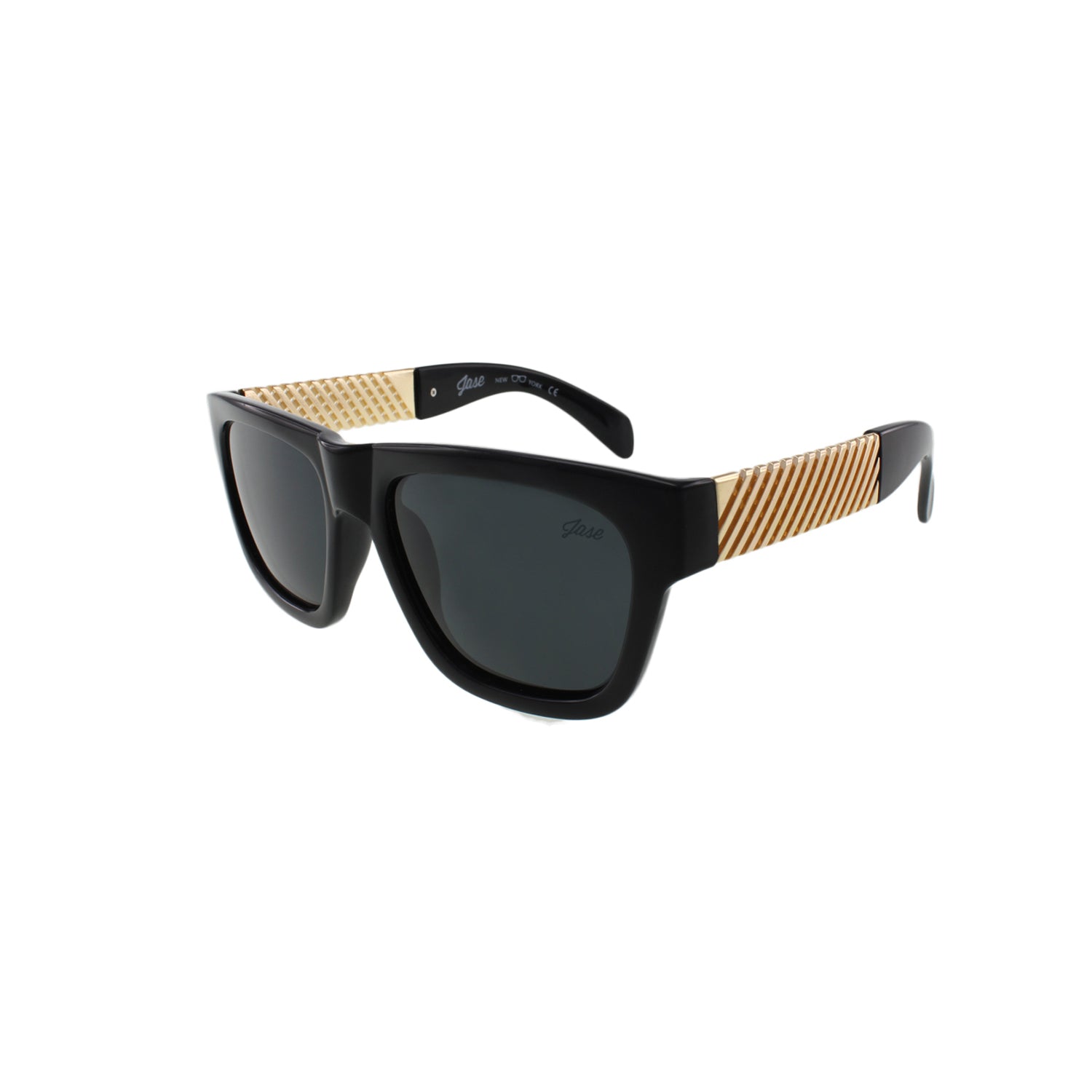 jase new york royce sunglasses in gloss black – n | dropsona - neutral - everyday use