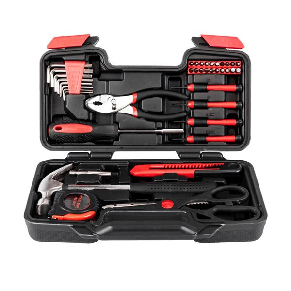 39pcs hand tool set home measuring tape pliers ki | dropsona - neutral - everyday use