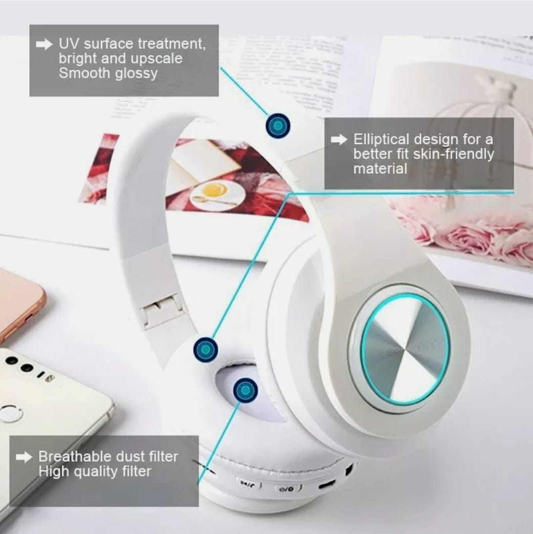ninja dragon z10 color changing bluetooth headphones | dropsona - neutral - material texture