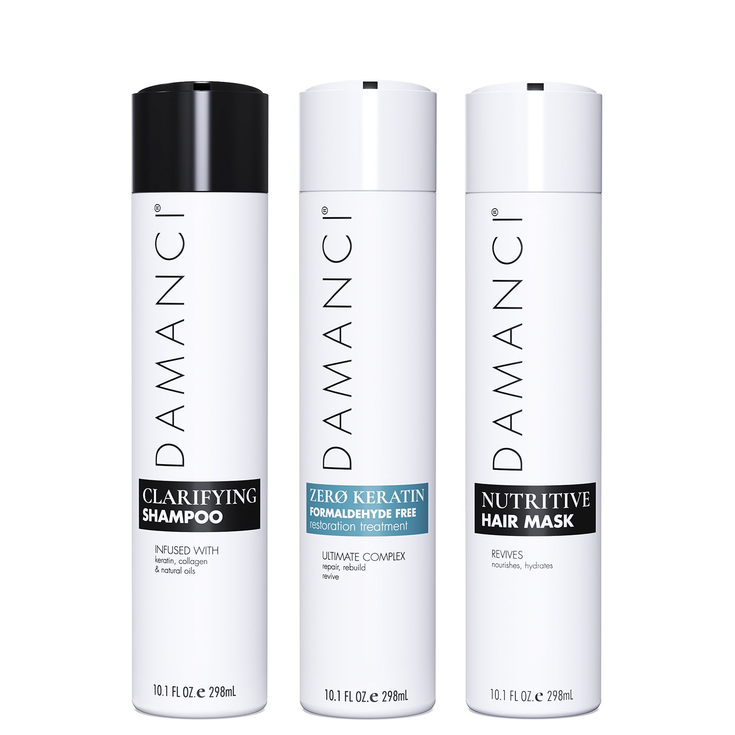 zerø keratin revival kit – anti-frizz | formaldehyde f dropsona - neutral - everyday use