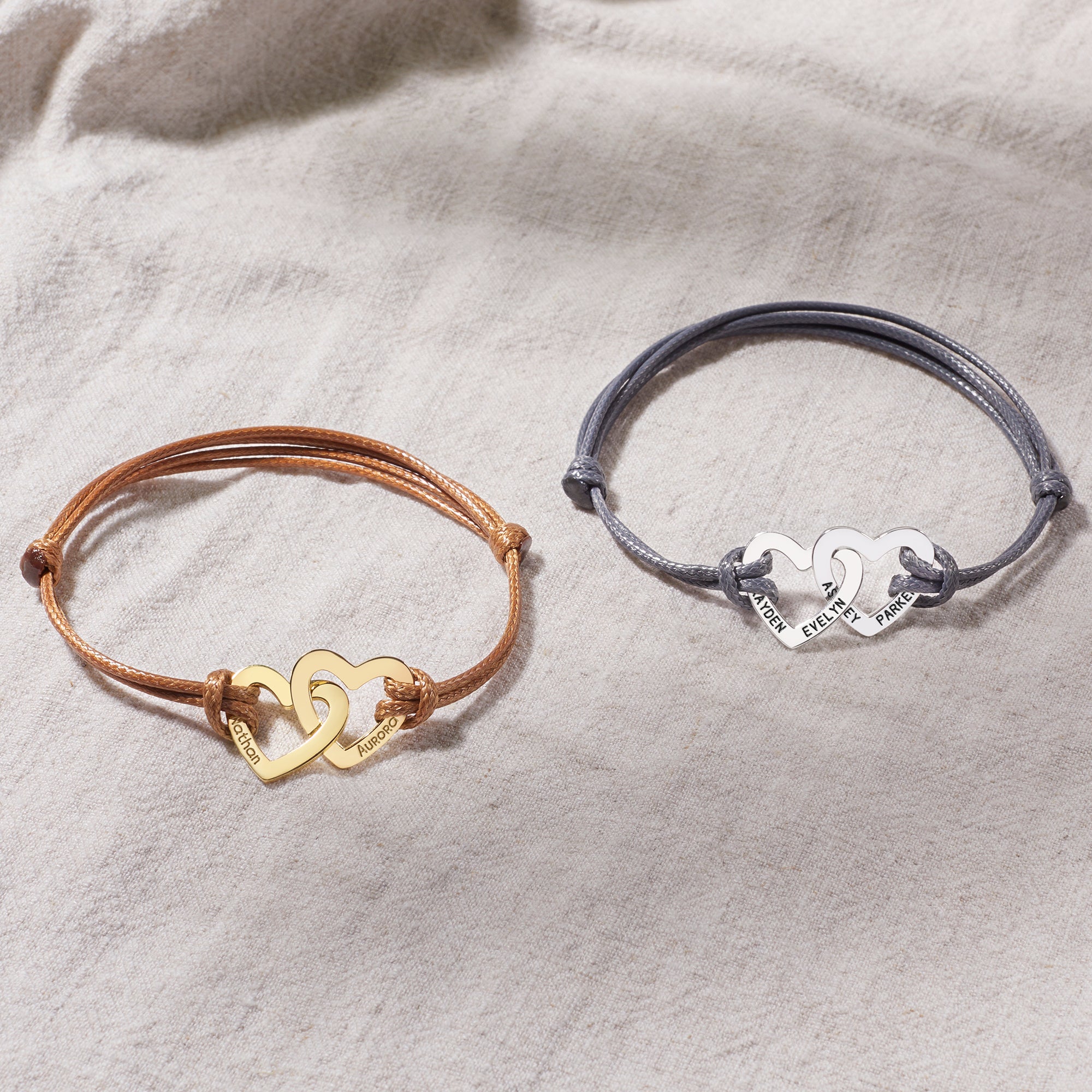 grandma jewelry, bracelet with names, grandmot | dropsona - neutral - usage example