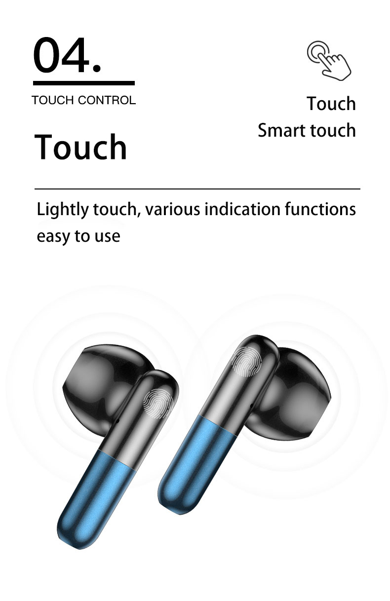 comfortable wear hifi stereo sport bluetooth tws wirel | dropsona - neutral - size reference