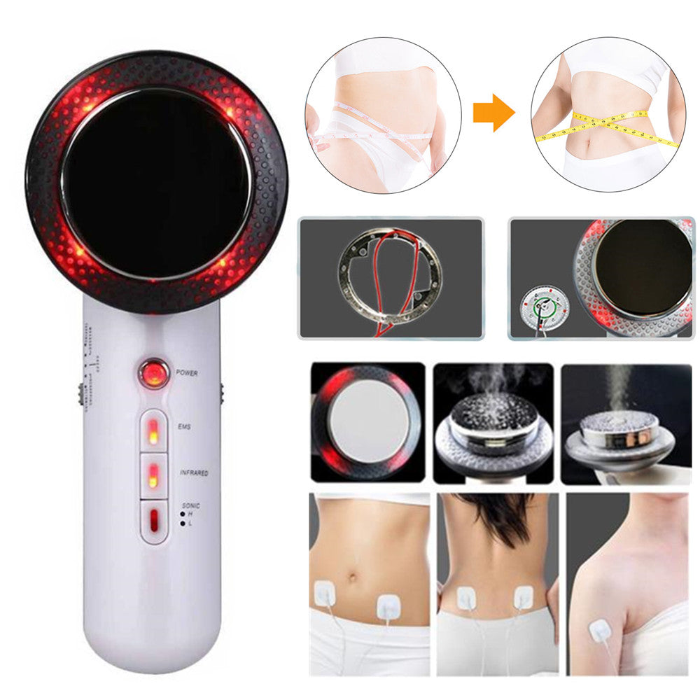 body face lift ultrasound slimming massager | dropsona - neutral - front view