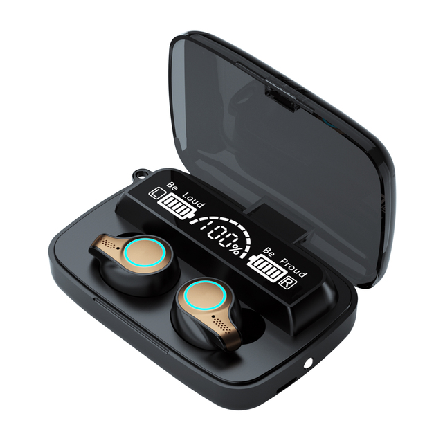 large capacity wireless earbuds sports bluetooth tws h | dropsona - neutral - everyday use
