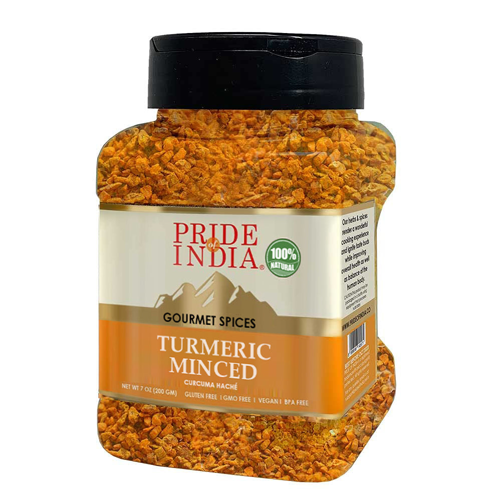 turmeric minced whole - 7 oz – fuss free: the most pop | dropsona - neutral - front view