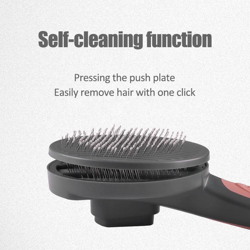 pet grooming cat comb dog hair brush groo | dropsona - neutral - material texture