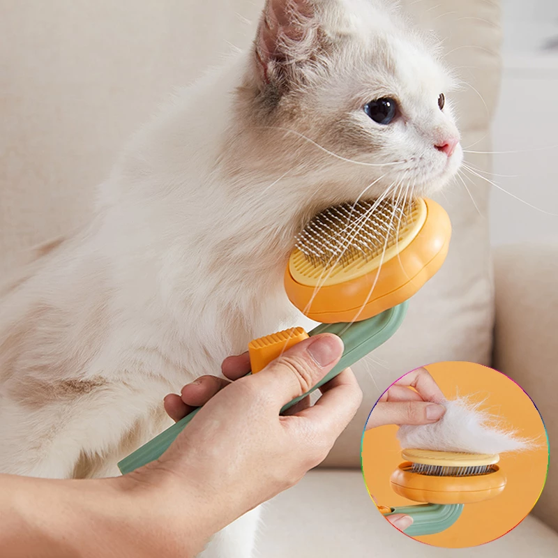 cats dog grooming combs clean brush cat hair | dropsona - neutral - everyday use