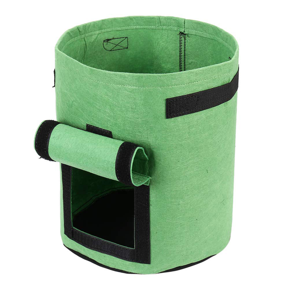 portable plant bag potato planting durable por | dropsona - neutral - close-up detail