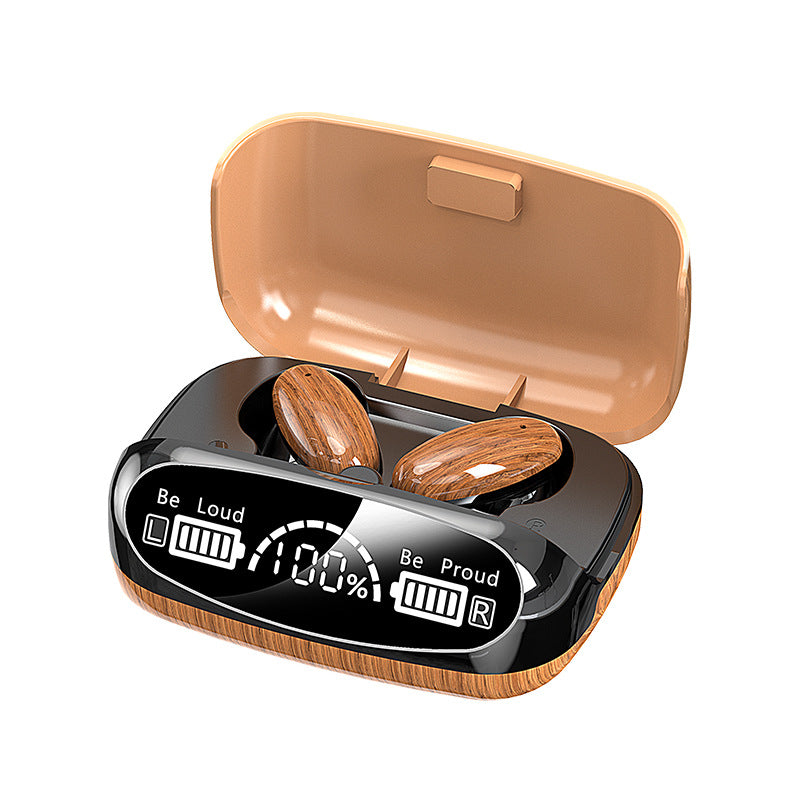 tws wireless headphones bluetooth 5.2 stereo sport ear | dropsona - neutral - front view