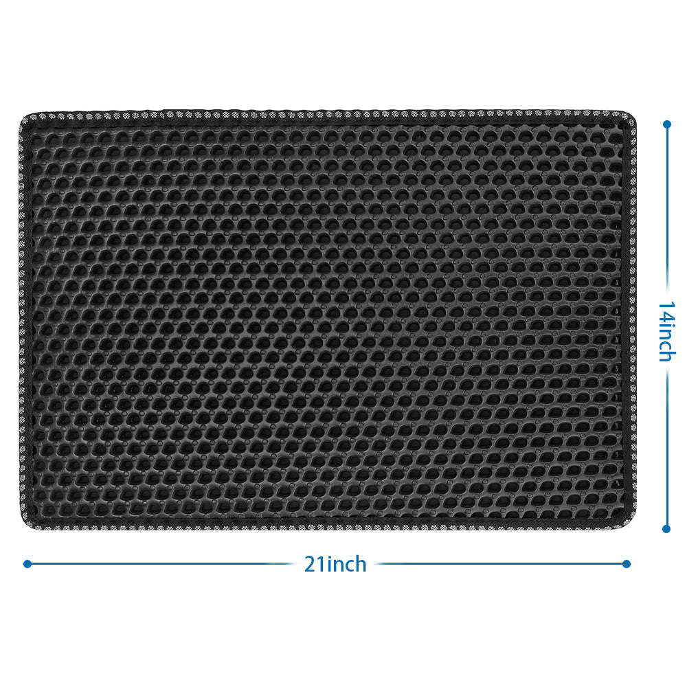 cat litter mat kitty trapping ma | dropsona everyday wear - neutral - usage example