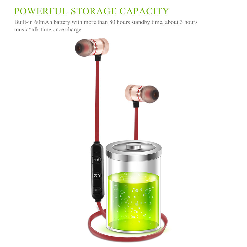 wireless bluetooth 4.0 headset sports earphones – powe | dropsona - neutral - material texture