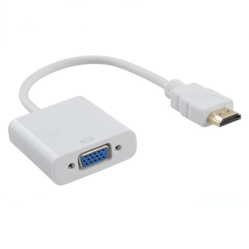 1080p hdmi-compatible to vga adapter for xbox ps4 pc | dropsona - neutral - front view