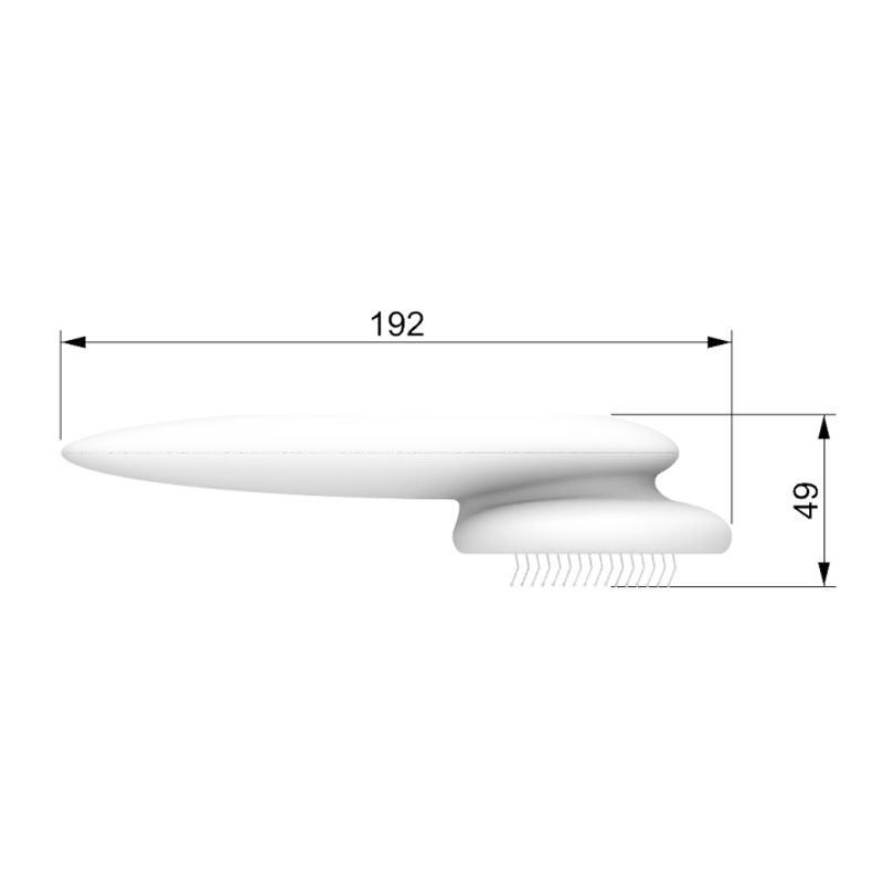 ufo pet massage comb cats dog grooming combs brush – 1 | dropsona - neutral - usage example
