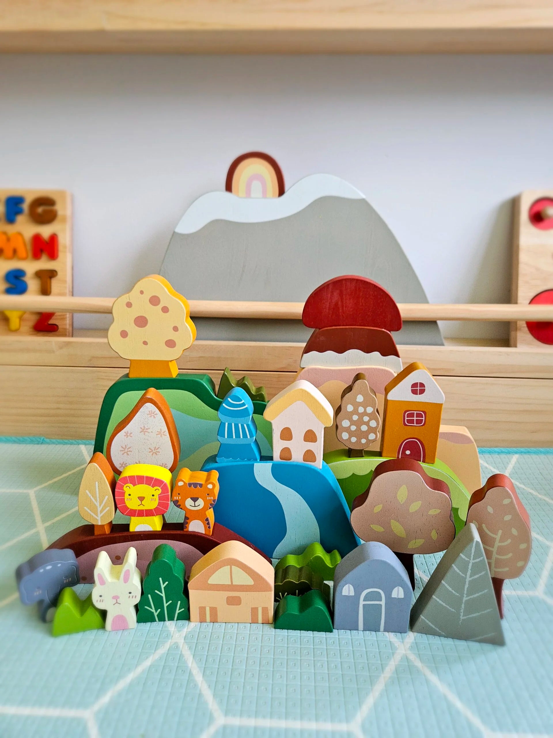 qtoys australia (usa) nature wonder play set aus | dropsona - neutral - close-up detail