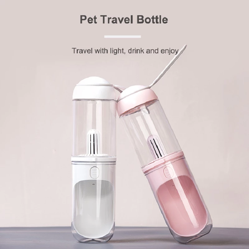 outdoor travel pet water dispenser dog cat b | dropsona - neutral - everyday use