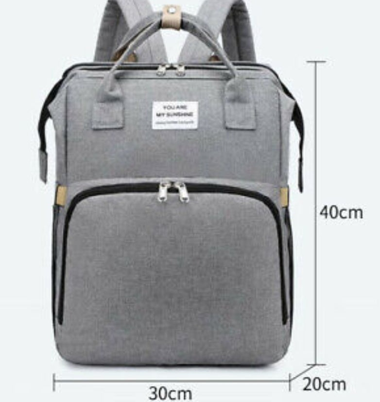 stroller diaper bag with baby bed – this versatile bab | dropsona - neutral - usage example