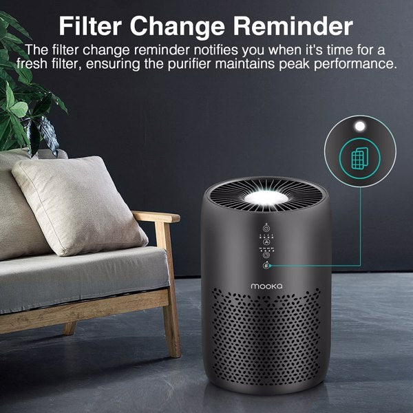 air purifier for home large room h13 hepa filter c | dropsona - neutral - size reference