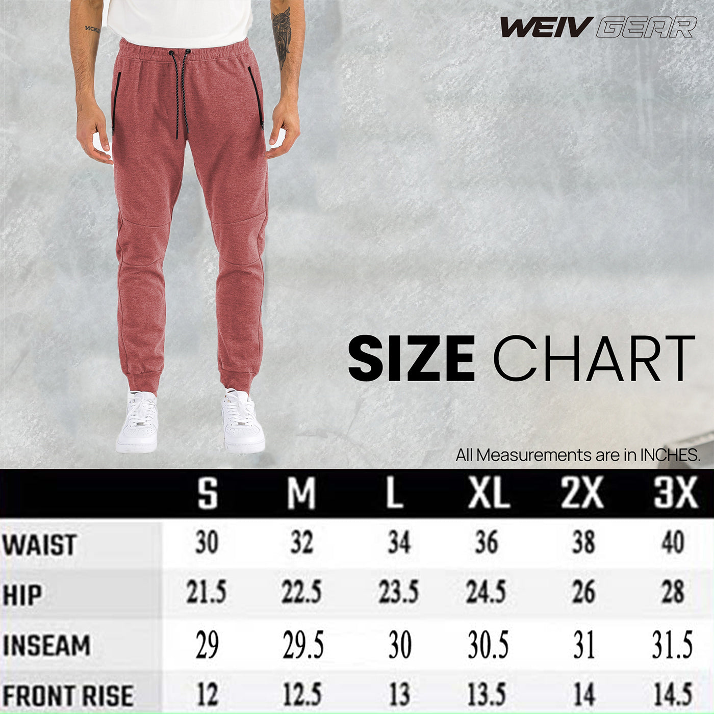 heathered cotton sweats j111 – elastic ankle and waist | dropsona - neutral - material texture