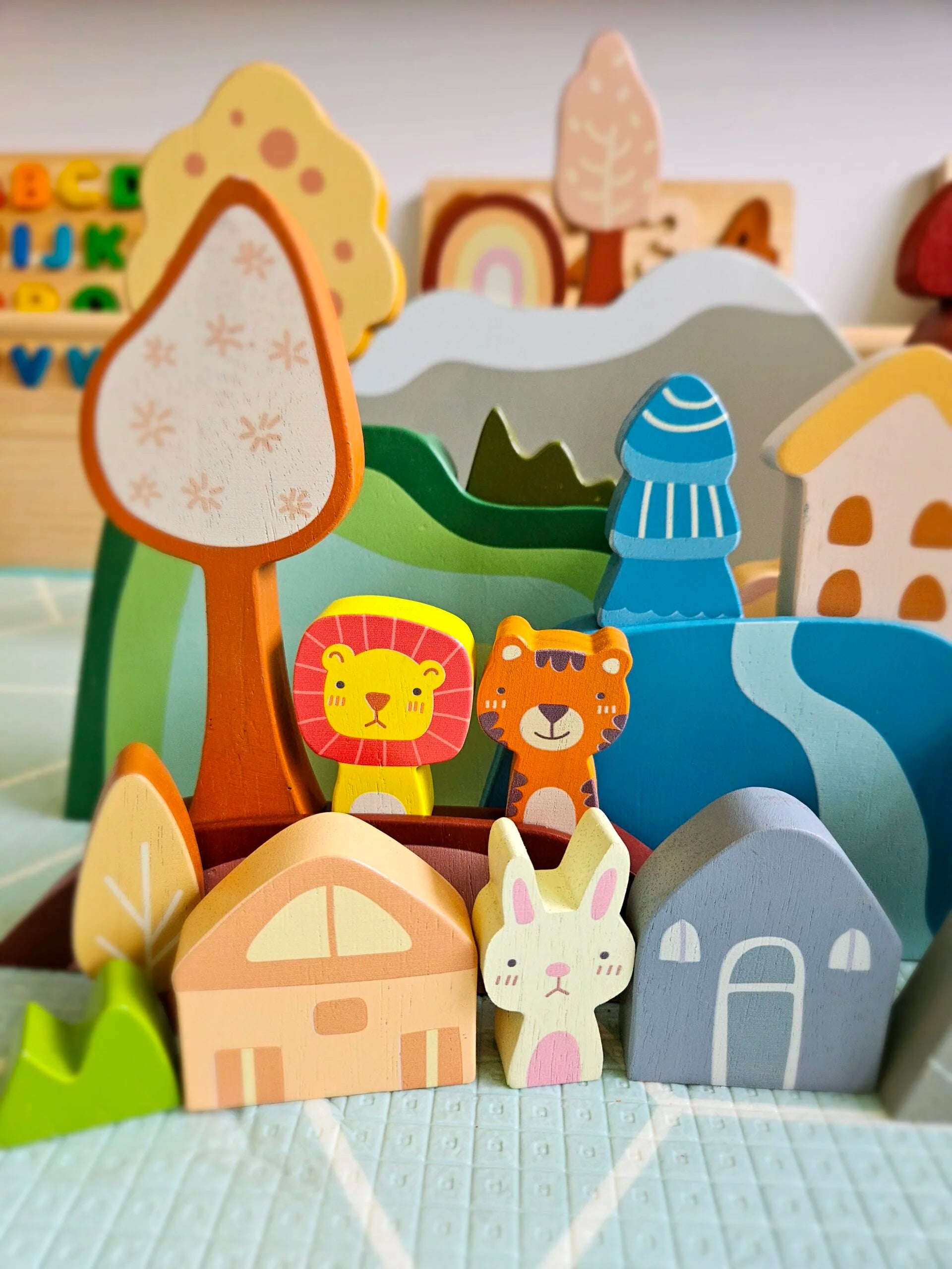 qtoys australia (usa) nature wonder play set aus | dropsona - neutral - material texture